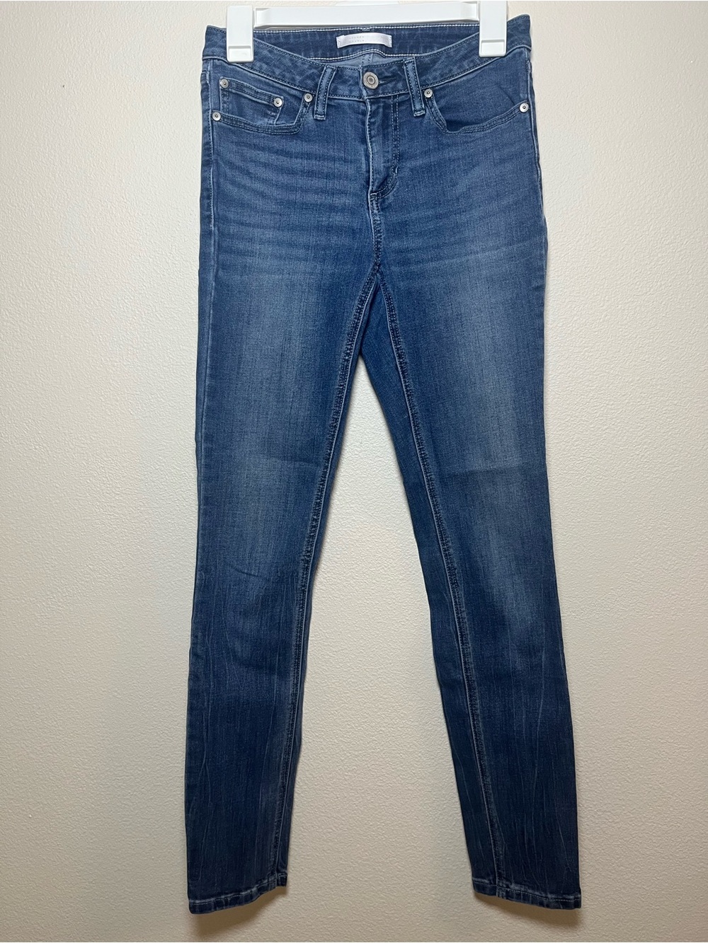 LC Lauren Conrad Dark Blue Straight Leg Jeans